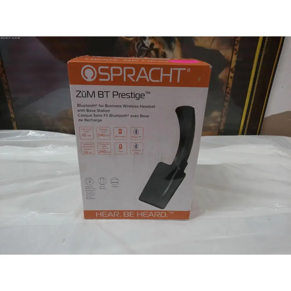 Spracht ZUM BT Prestige Wireless Bluetooth Headset without base